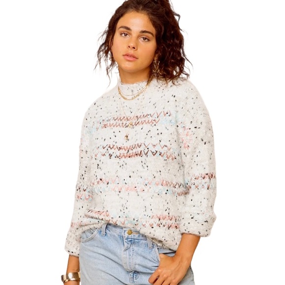 RAGA Sweaters - NWOT RAGA Faye Mock Neck Sweater Sz XS